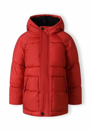 HOODED PUFFER WITH POCKETS - Abrigo de invierno - red