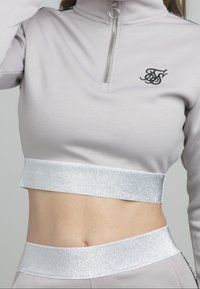 SIKSILK Sudadera - light grey