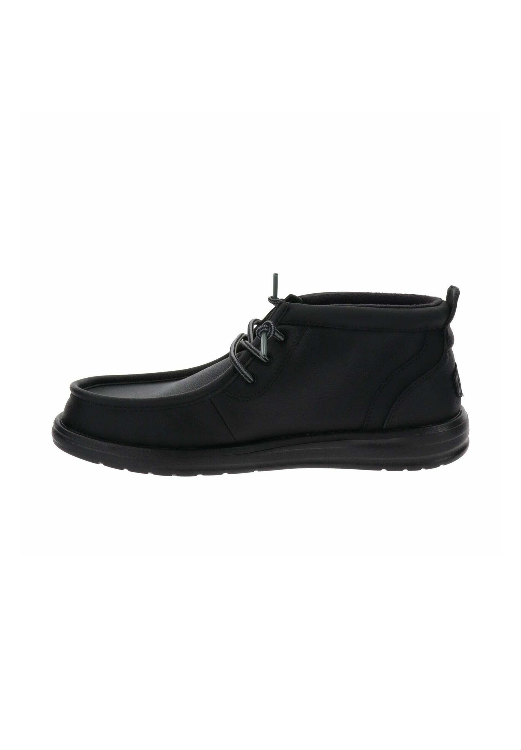 HEYDUDE Lace-up ankle boots - nero/black - Zalando