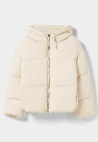 Bershka Chaqueta de invierno - off-white