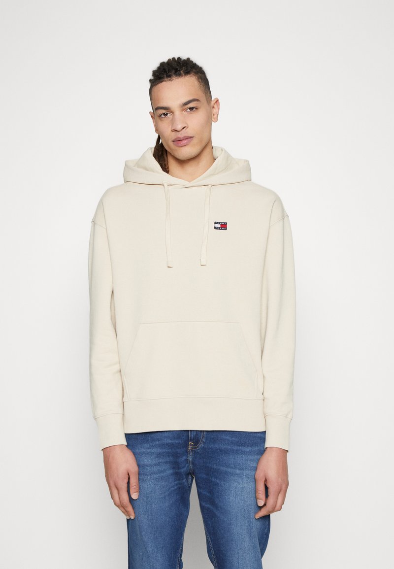 Tommy Jeans - TJM RLX - Luvtröja - classic beige, Förstora