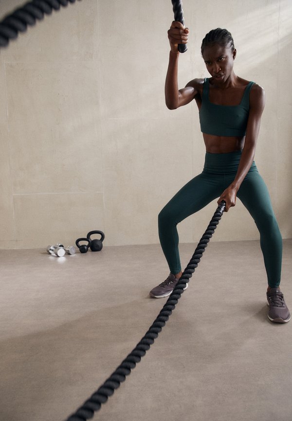 LEGGING LONG - Leggings - moss3