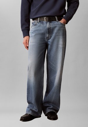 Calvin Klein Jeans HARPER - Baggy Jeans - blue