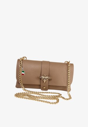 DrachenLeder, FLORENCE - Clutch - taupe beige