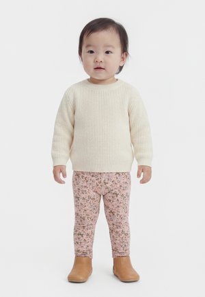 2 - Legging (type pantalon) - rose powder flowers