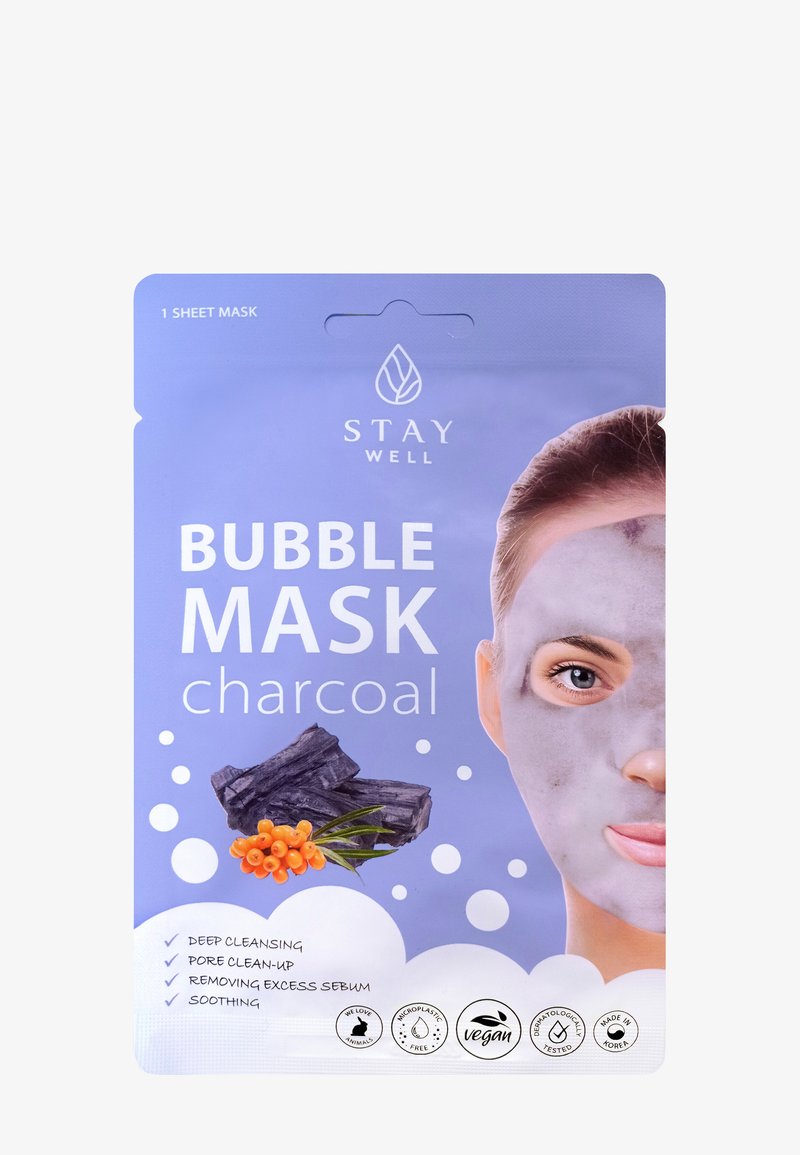 STAY Well - STAY WELL DEEP CLEANSING BUBBLE MASK - Ansiktsmaske - charcoal, Forstørre