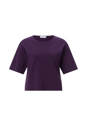 Rich & Royal, RICH & ROYAL SHIRT - Základné tričko - mulberry