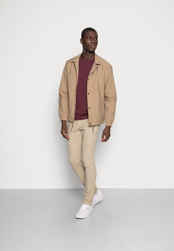 2 PACK - Basic T-shirt - bordeaux