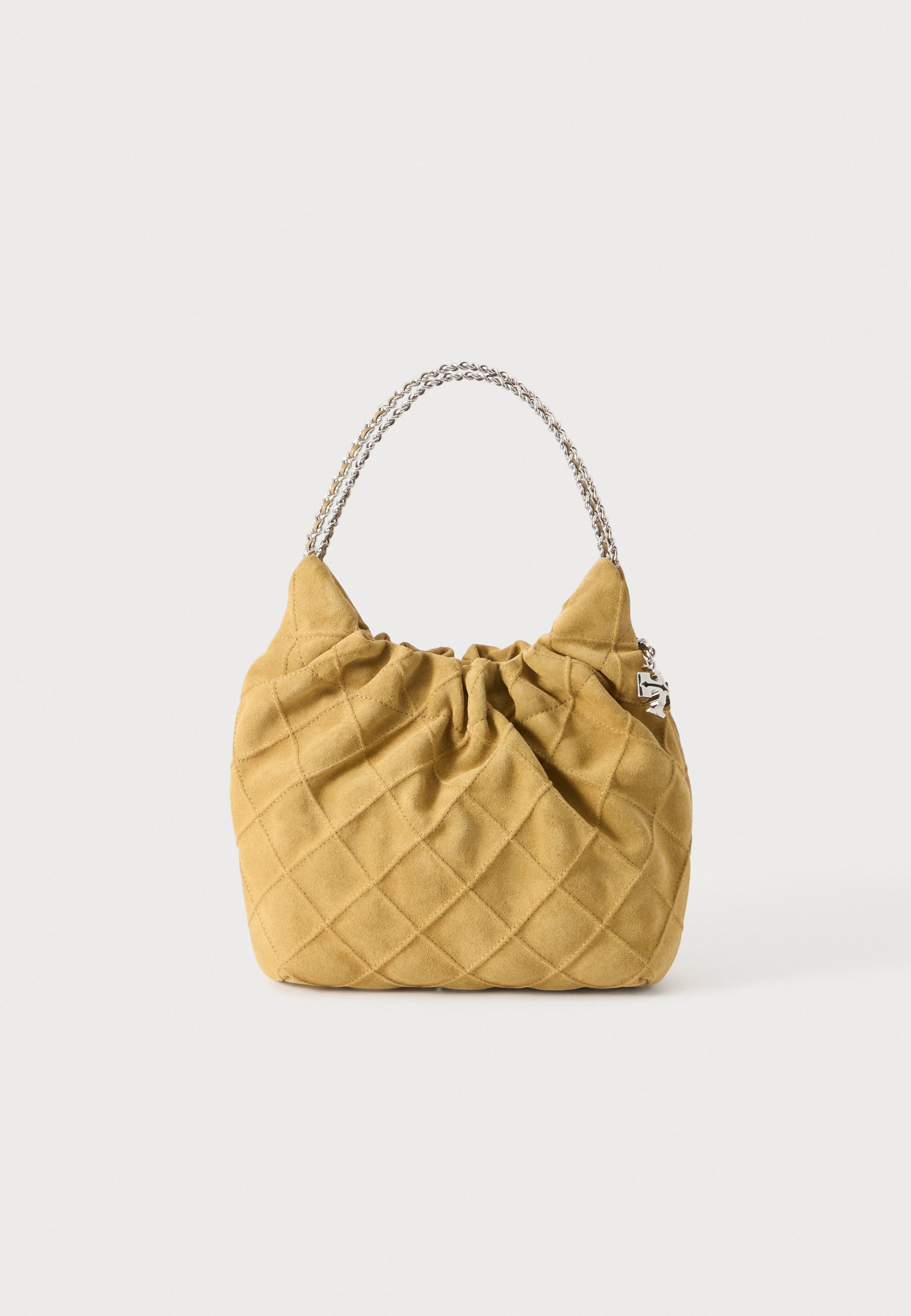 FLEMING MINI HOBO - Borsa a mano - beige — Tory Burch accessori