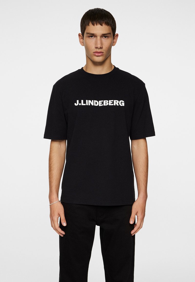 J.LINDEBERG - T-shirts med print - black, Forstørre