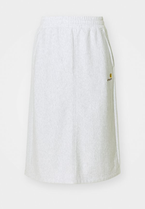 AMERICAN SCRIPT SKIRT - Pencil skirt - ash heather3