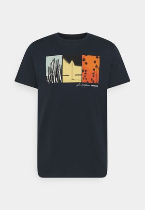 JOROCTO - Print T-shirt - navy blazer