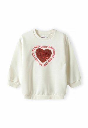 CREW NECK - Sweatshirt - white