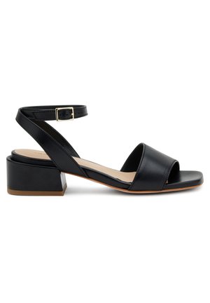 Frau Shoes STRAP WITH LOW HEEL - Sandali - black