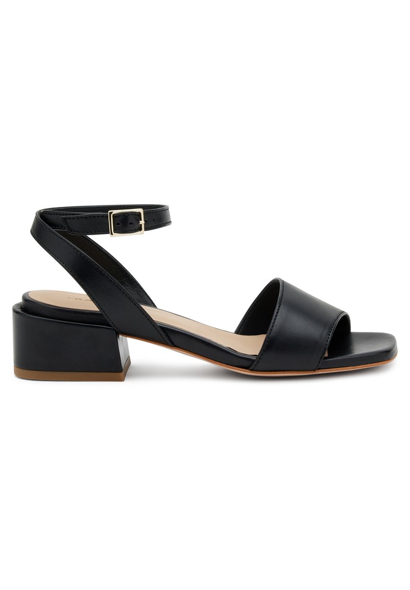 Frau Shoes STRAP WITH LOW HEEL - Sandali - black