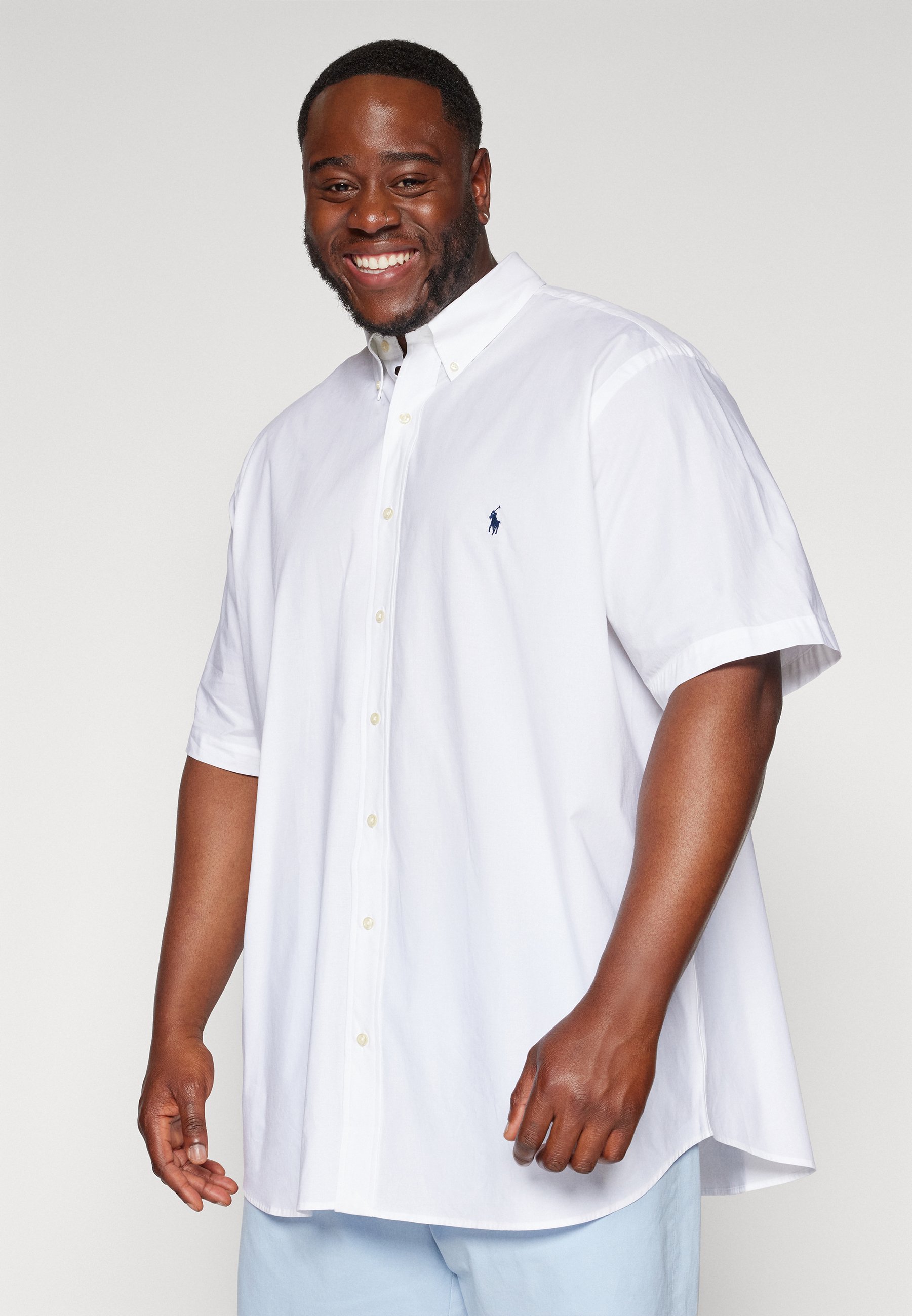 Polo Ralph Lauren Big & Tall SHORT SLEEVE SHIRT - Shirt - white