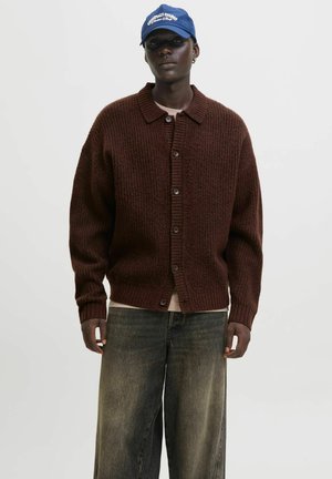 Kardiganas - deep mahogany