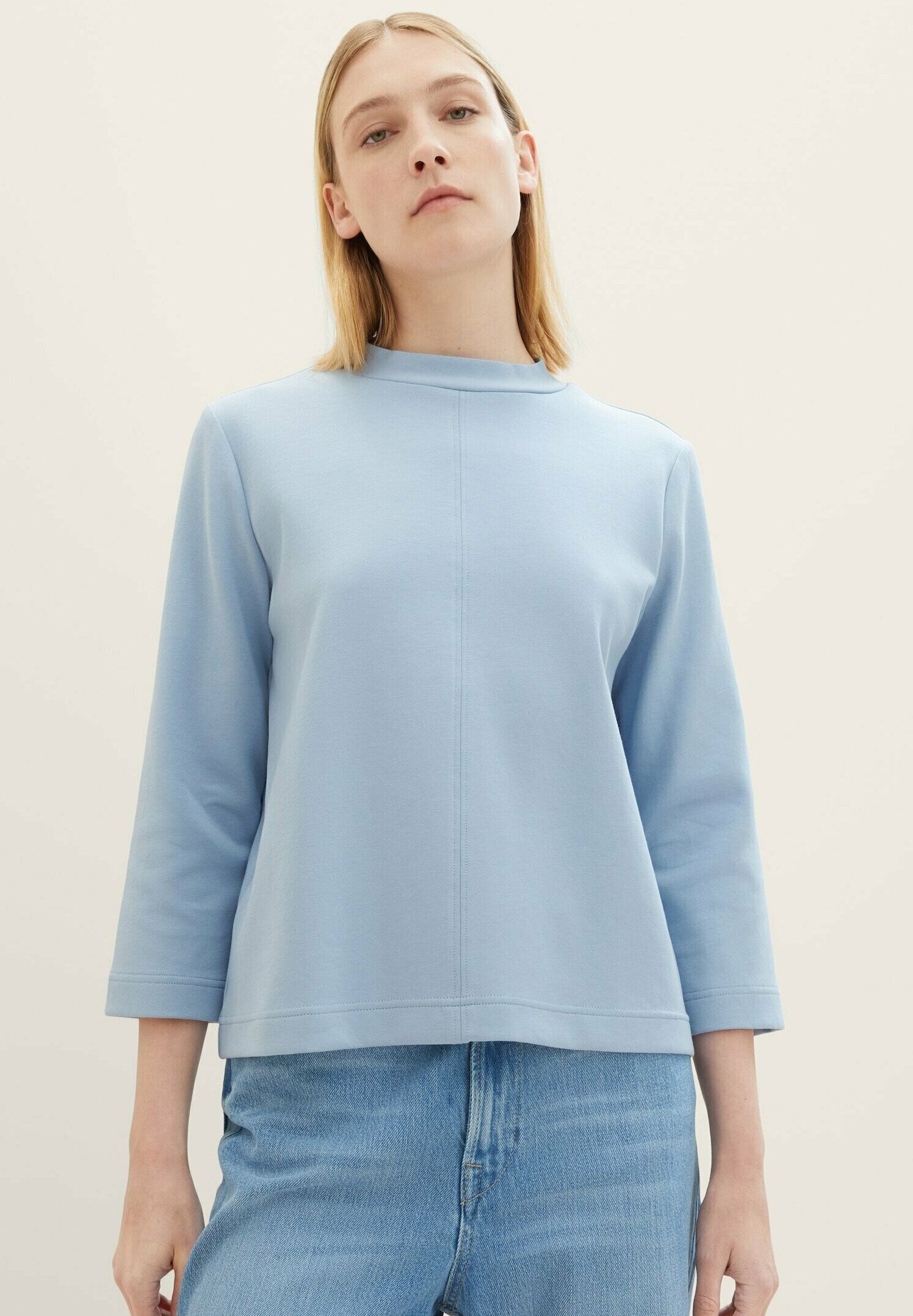 TOM TAILOR Maglietta Basic Donna Con Stampa Allover - 100% Poliammide | Vestibilità Comoda E Stile Casual - Foto 12