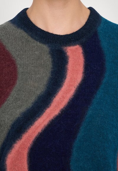 PS Paul Smith WOMENS CREW NECK - Striktrøje - black