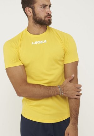 LEGEA, T-SHIRT PER UOMO E DONNA UNISEX - T-shirt imprimé - yellow