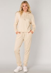 BASE LEVEL BASE LEVEL - Trainingsbroek - light beige