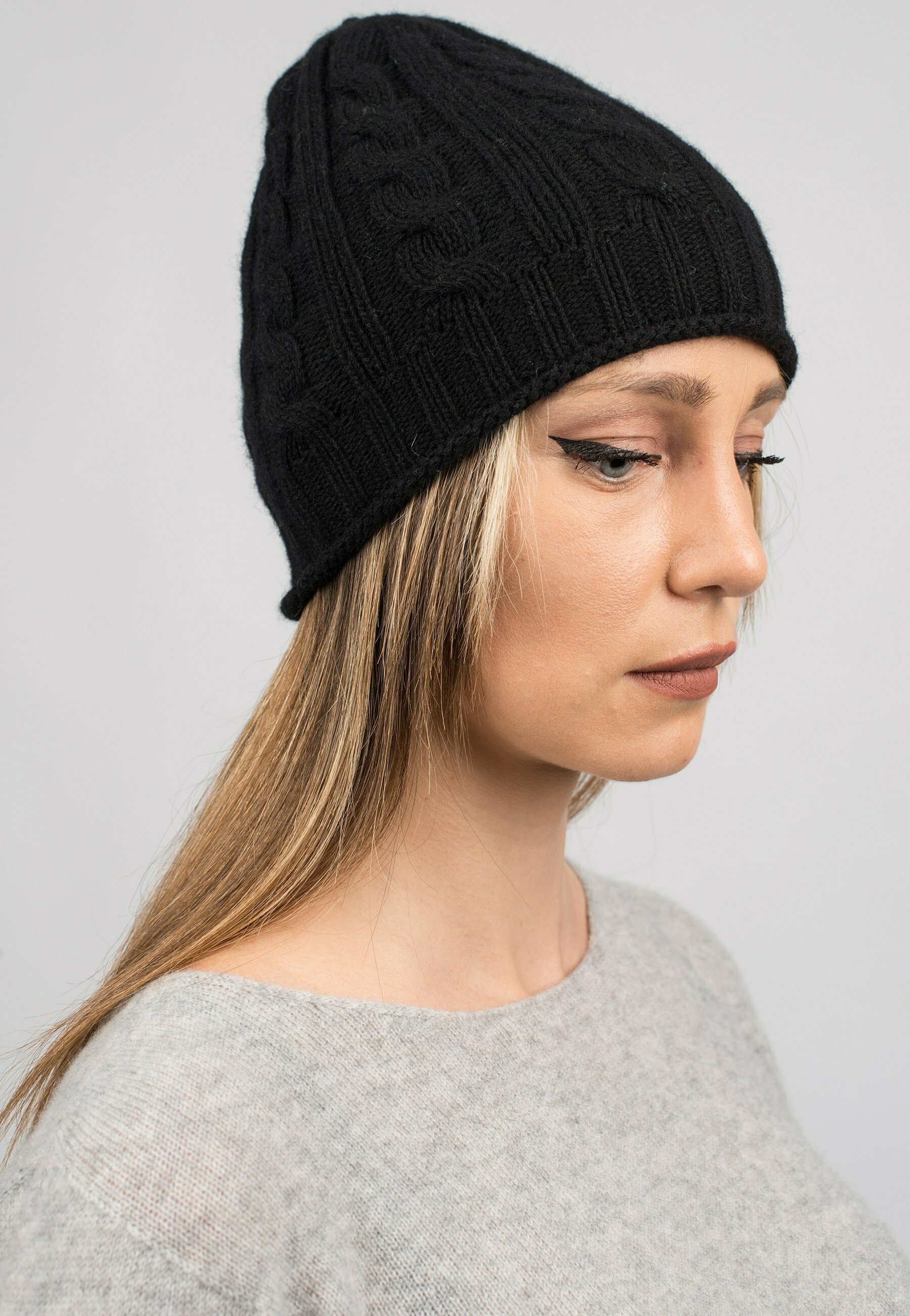 Dalle Piane Cashmere Berretto - black/nero - Zalando.it