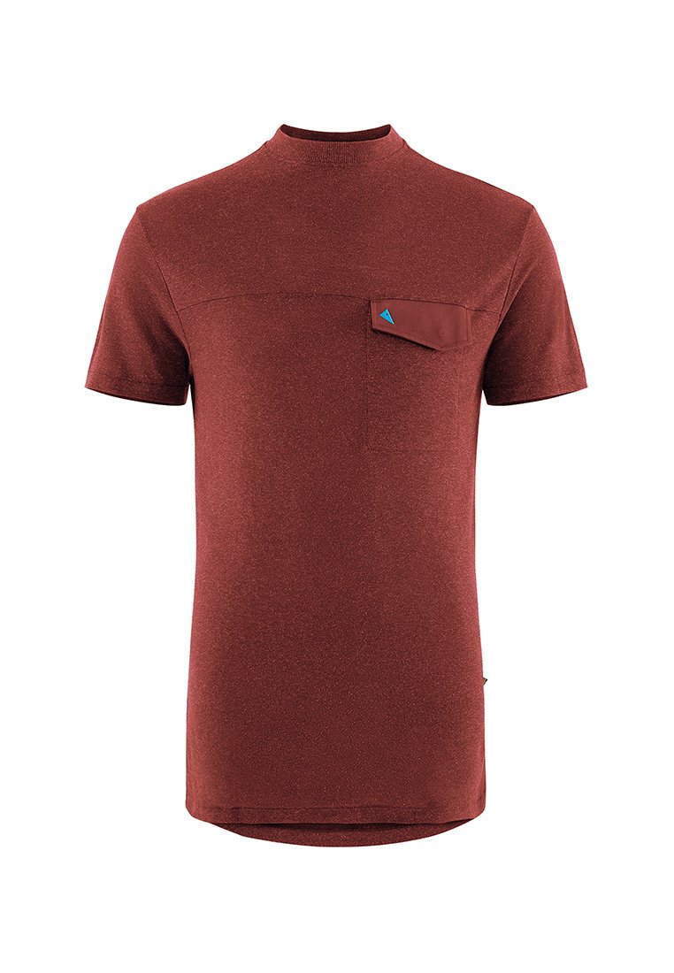 Klättermusen T-shirt basic donkerrood Klättermusen T-shirt basic donkerrood