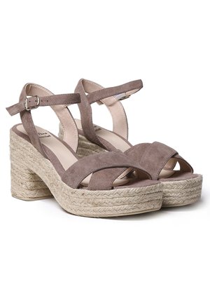 KOTA-A - Plateausandaler - taupe