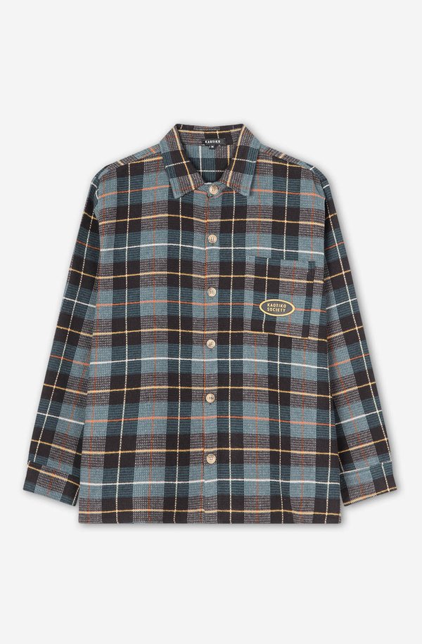 LONDON CHECKED UNISEX - Button-down blouse3