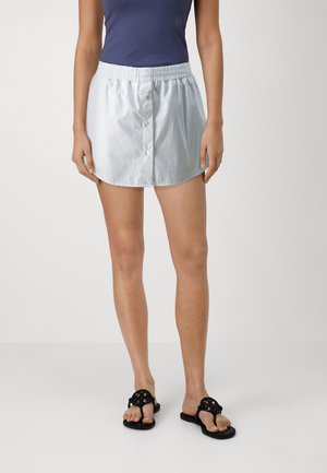APRON - A-line skjørt - white