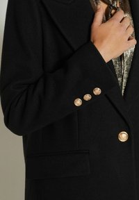 Next REVERE COLLAR STANDARD - Klasický kabát - black