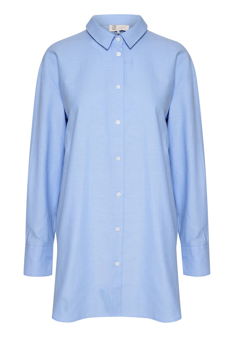 Lounge Nine Overhemdblouse lichtblauw Lounge Nine Overhemdblouse lichtblauw
