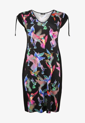 MIT ALLOVER MUSTER - Vestito di maglina - multicolor