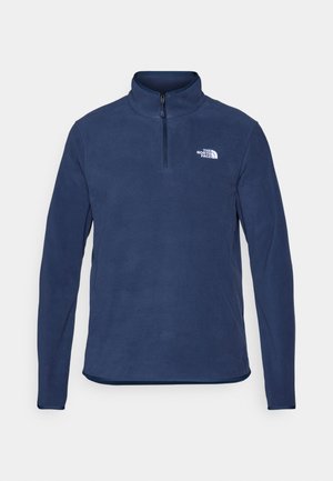 The North Face M GLACIER FLEECE 1/4 ZIP JACKET - Fleecetröja - summit navy