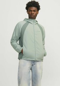 Jack & Jones - Let jakke / Sommerjakker - gray mist Miniaturebillede 1