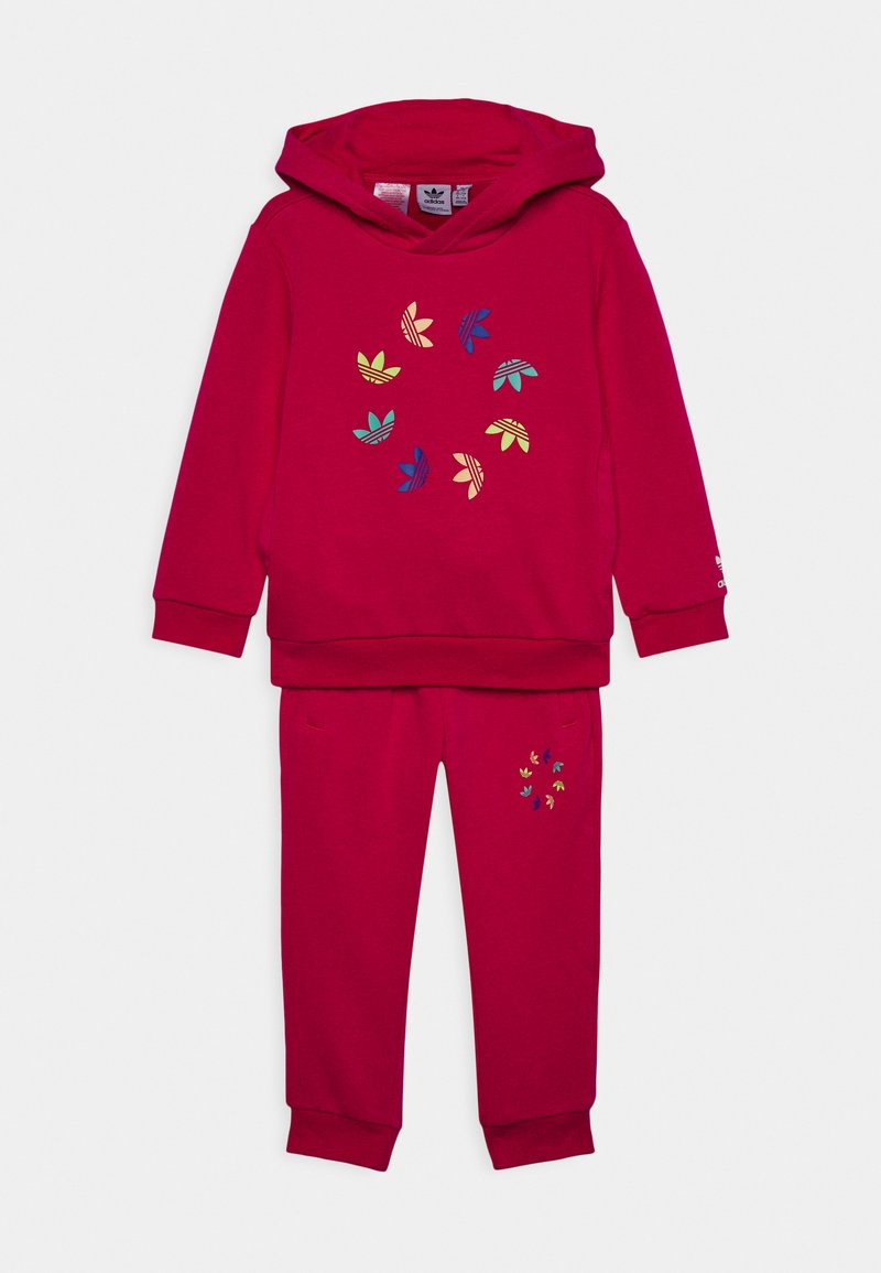 adidas Originals HOODIE SET UNISEX Trainingspak bold pink