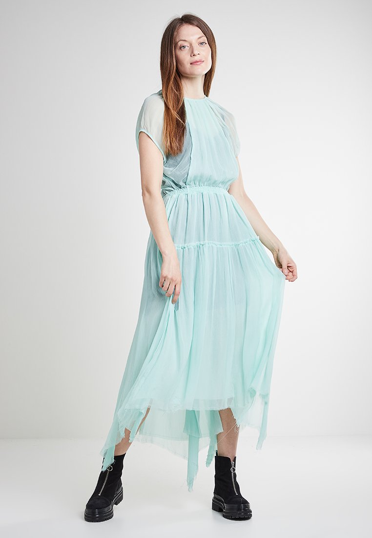 Diesel Maxi-jurk groen