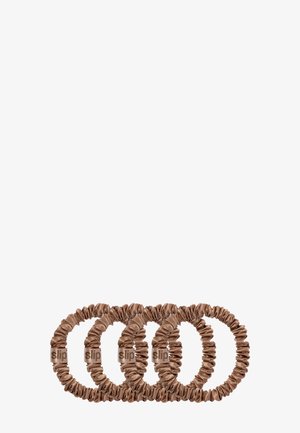 PURE SILK SKINNY SCRUNCHIES - Accessori capelli - brown