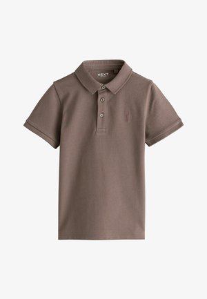 Next, SHORT SLEEVE POLO SHIRT (3-16YRS) - Polo - mink brown