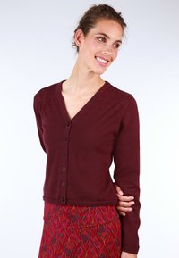 Lykka du Nord VALEA - Cardigan - dark grape