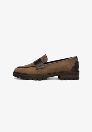 ara, ARA DAMEN - SLIPPER & MOKASSIN CAMBRIDGE BRAUN 41,5 - Slipper - braun