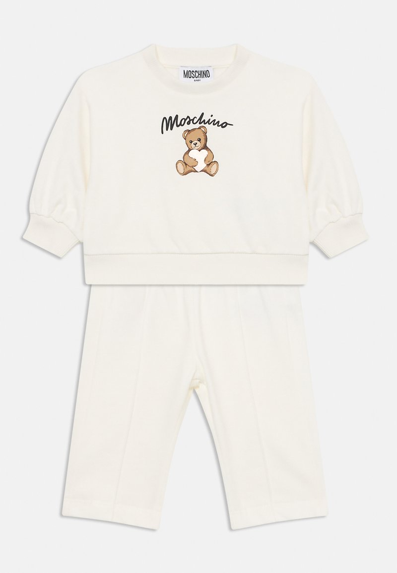 MOSCHINO BABY TRACKSUIT SET - Treniņtērps - cloud