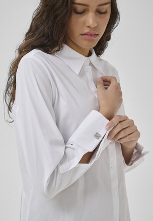 My Essential Wardrobe, MWSUNNA DECO CUFF SHIRT - Chemisier - bright white