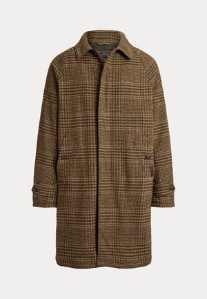 Polo Ralph Lauren, THE LANGDON PLAID TWEED WALKING COAT - Classic coat - brown