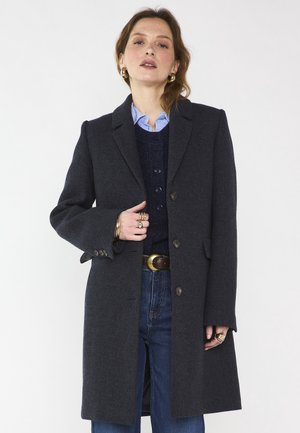 GROSSES PIECES ARMANCE M CHEVRONS - Manteau classique - marine