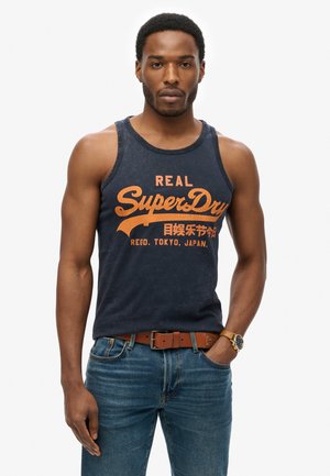 Superdry & Co VINTAGE LOGO CALI - Top - eclipse navy