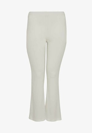 YOEK TROUSERS BOOTCUT - Pantalon classique - ecru