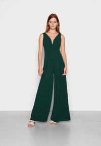 WAL G. JACKIE WIDE LEG - Macacão - forest green