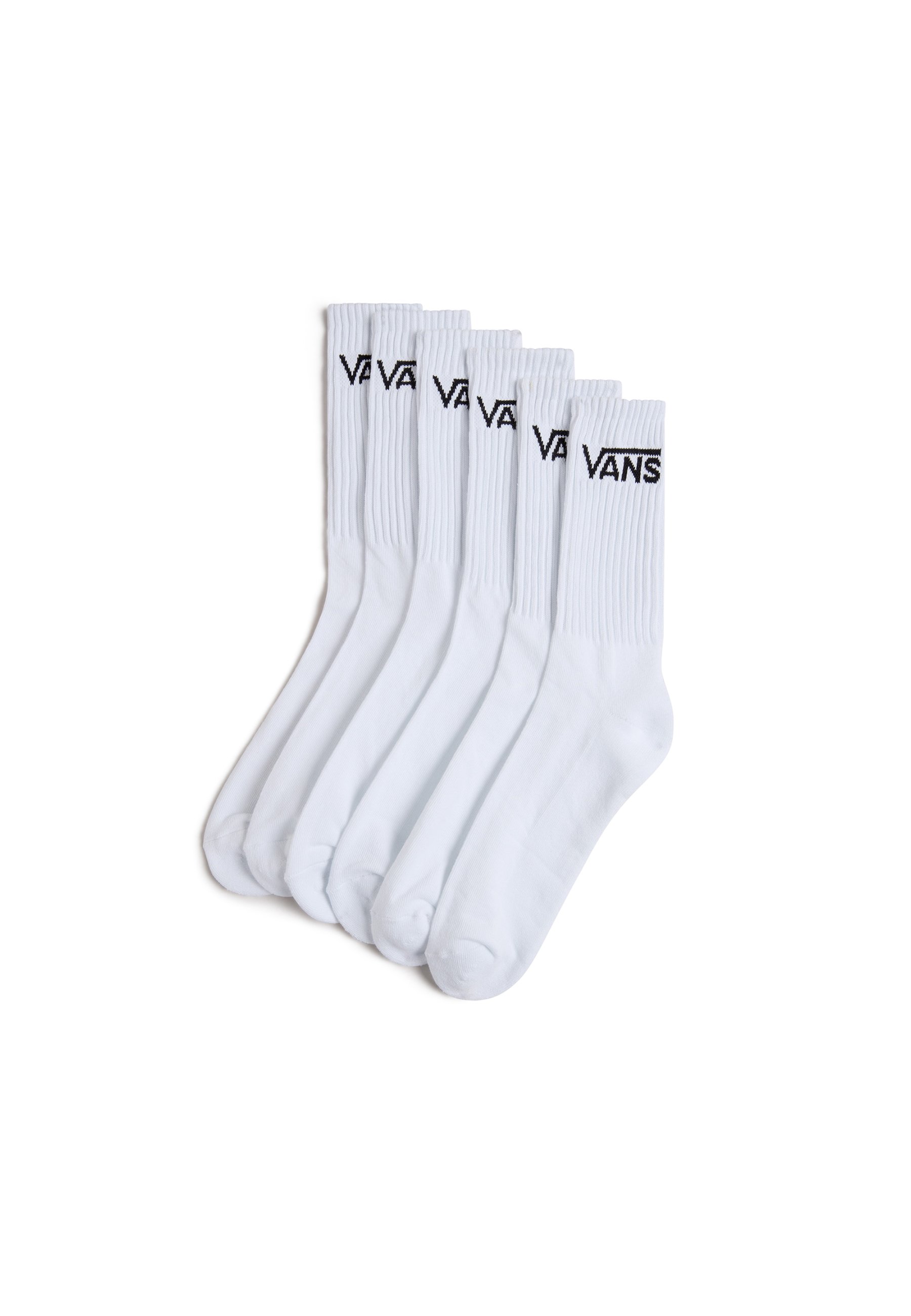 Vans PACK CLASSIC CREW Chaussettes white/blanc