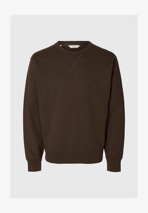 Selected, SLHRELAXLUKE LS SWEAT CREW NECK NOOS - Mikina - delicioso